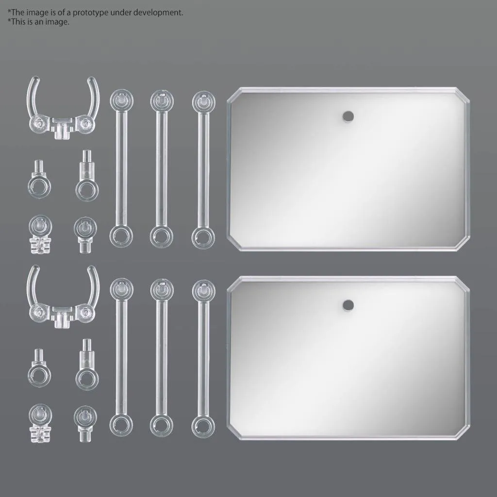 GUNDAM - Action Base 6 (Clear Color) Mirror Stickers Set - Model Kit